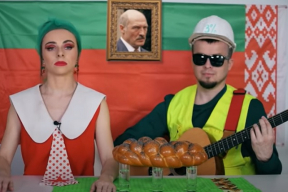 «За труд, за еду!» Левчук и Паук записали видео о «красно-зеленом Первомае»